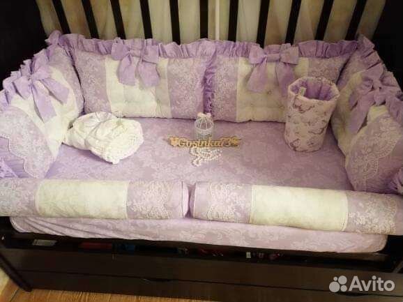 Бортики в детскую кроватку