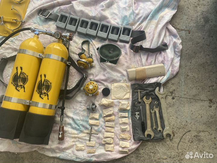 Комплекты новых аквалангов (СССР) авм-5