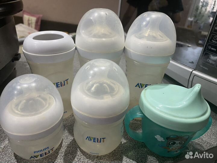 Бутылочки для кормления avent