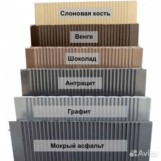 Террасная доска из дпк Slim 140х24мм Финский профи