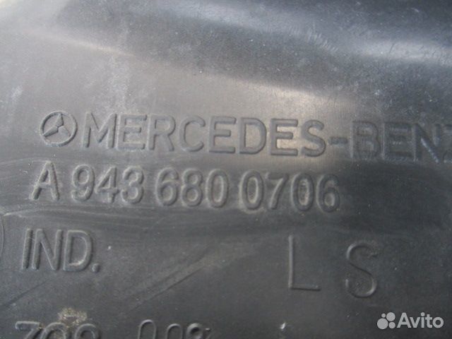 Накладка торпедо Mercedes-Benz A9436800706