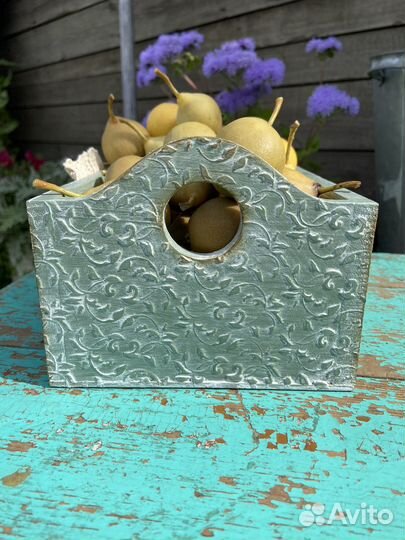 Декоративный ящик в стиле прованс или кантри