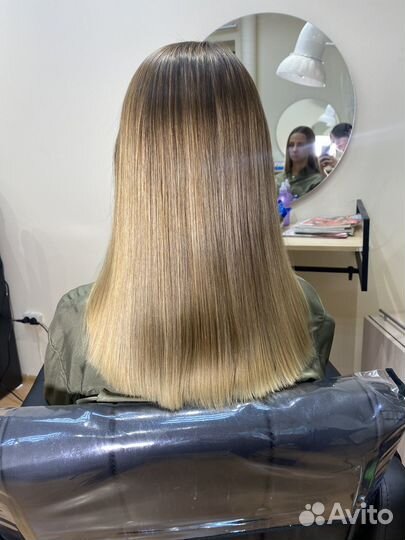 Ботокс для волос, кератиновое выпрямление