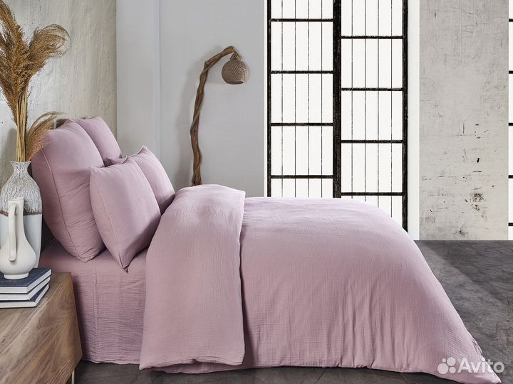 Постельное бельё из муслина Almond