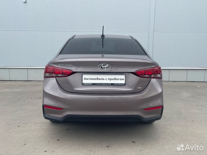 Hyundai Solaris 1.6 AT, 2018, 33 763 км