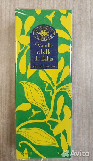 La maison DE la vanille Vanille rebelle DE Bahia