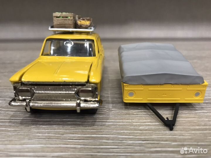 Модель СССР Иж Комби А12 с прицепом