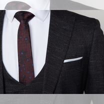 Мужской classic костюм черный новый, Москва