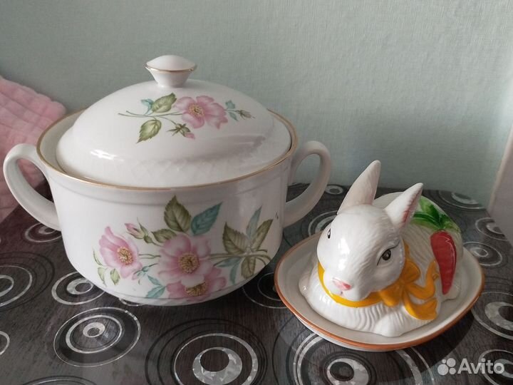 Супница и масленка