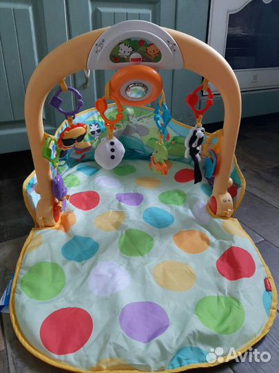 Развивающий коврик автомобиль