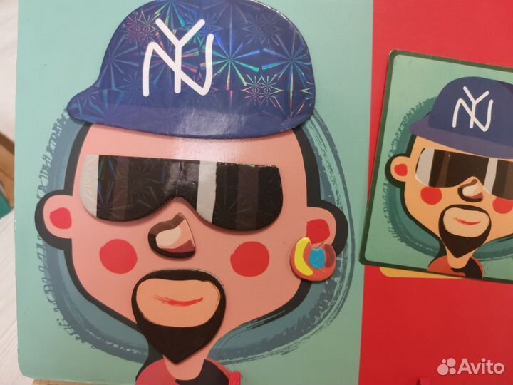 Магнитная доска Персонажи монтессори