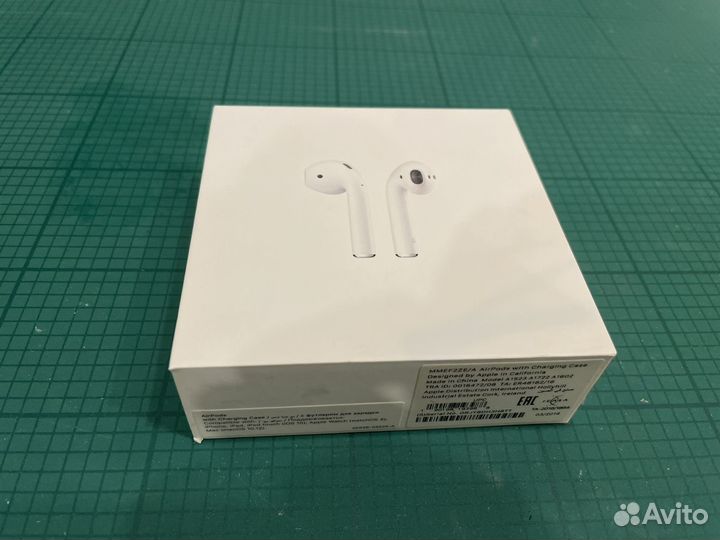 Кробка и провод от Apple Airpods 1 поколения