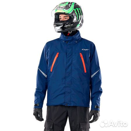 Куртка мембранная DragonFly quad Сине-красный