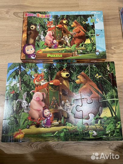 Книги, пазлы и лото