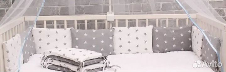 Бортики в кроватку
