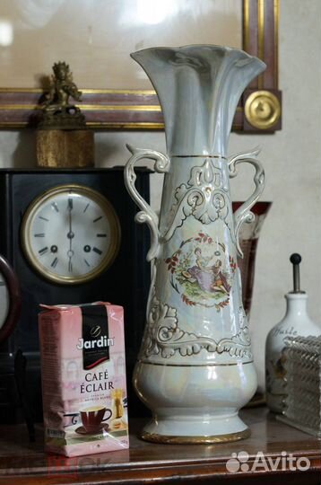 Бориславский фарфоровый завод. Уникальная ваза выс