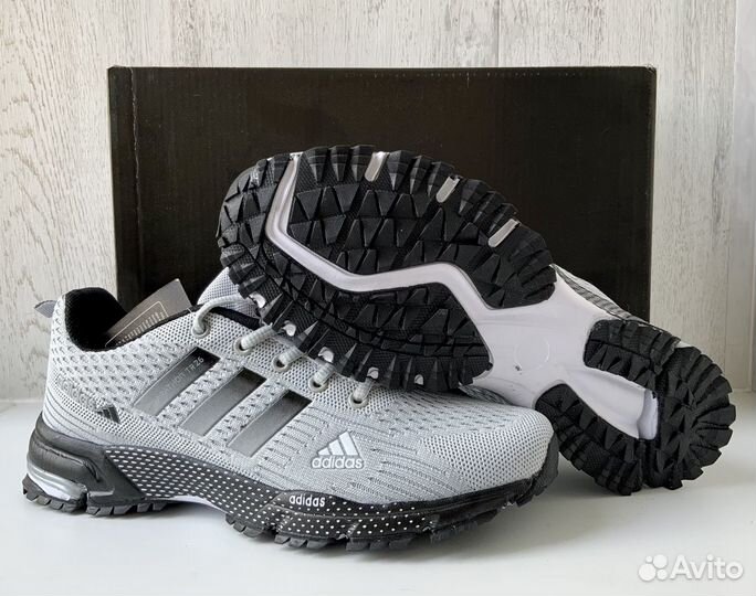 Кроссовки Adidas Marathon TR26 grey, р.41/45