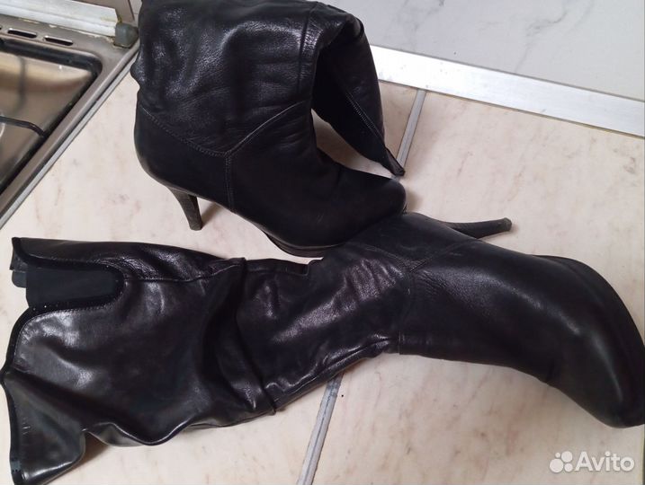Сапоги женские 38,5-39 размер