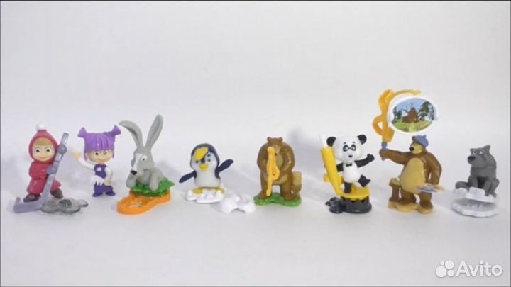 Маша и Медведь киндер полные серии