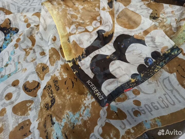 Палантины iceberg оригинал италия шелк