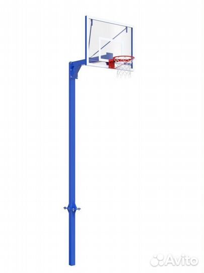 Стойка разборная одноопорная с тренировочным щито