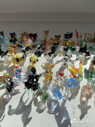 Стеклянные фигурки Фигурки из стекла