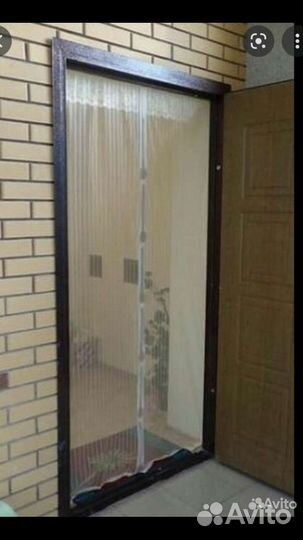 Сетка от мух дверная на магнитах