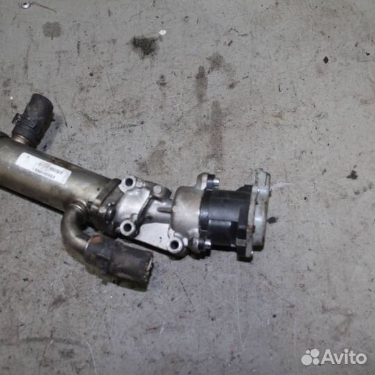 Клапан егр/EGR с теплообменником левый jaguar XF