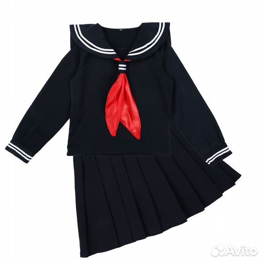 Аниме костюм японской школьницы лолита