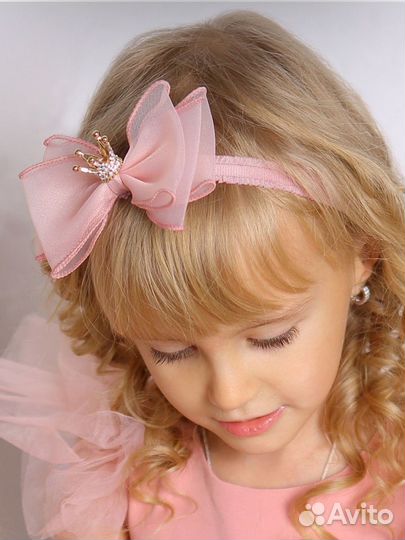 Повязка на голову для девочки