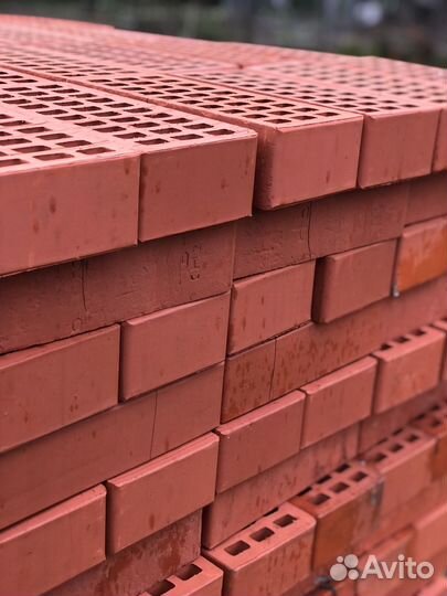 Кирпич облицовочный 1нф красный