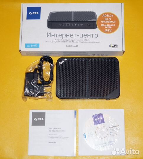 Wifi роутер zyxel P660HN Lite EE