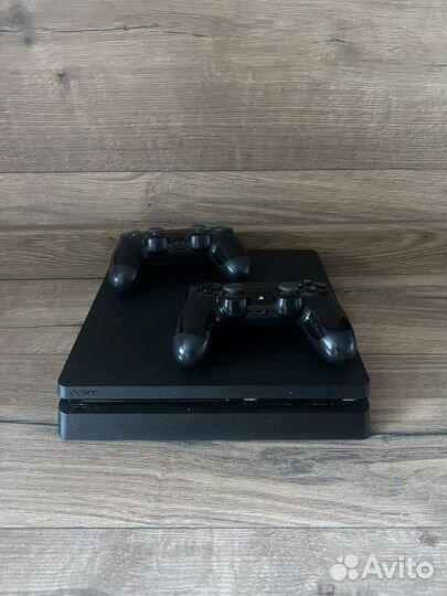 Sony playstation 4 slim+23игры+2геймпада