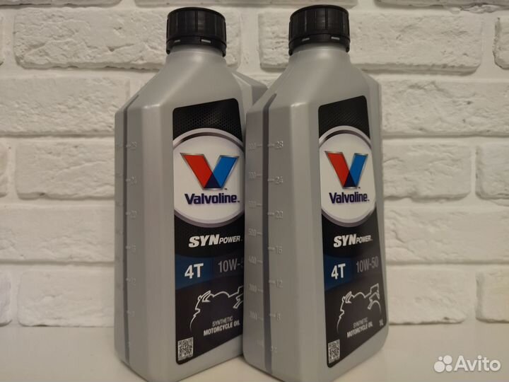 Масло для мото Valvoline SynPower 4T 10w50 1л