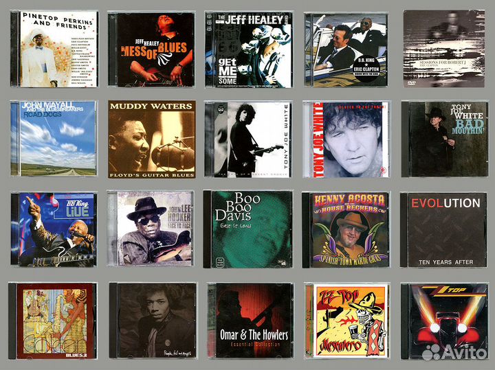Сд диски / blues, rock, funk, disco, russian