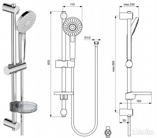 Комплект смесителей
