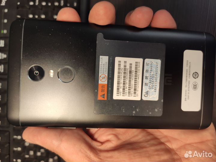 Xiaomi Redmi Note 4X, 4/64 ГБ