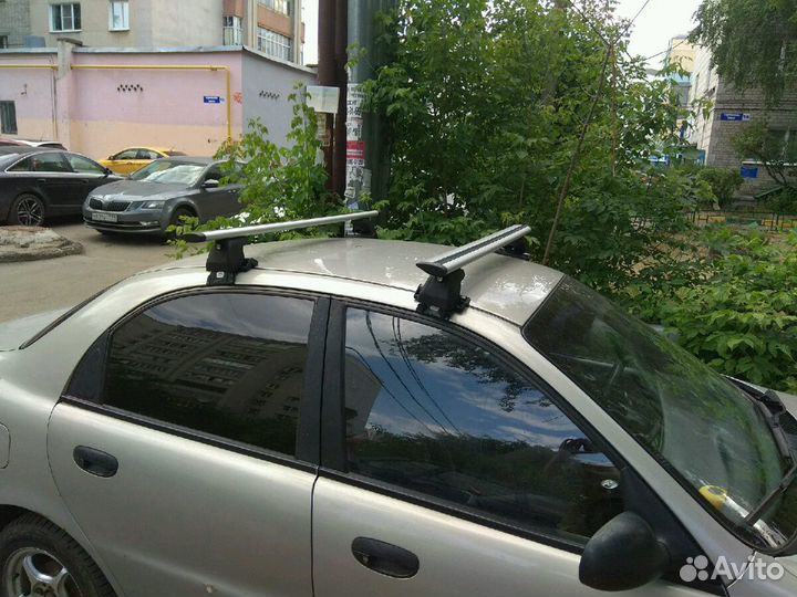 Багажник аэродинамика для Chevrolet Lanos