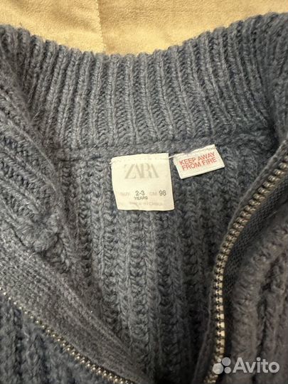 Свитер zara 98-104