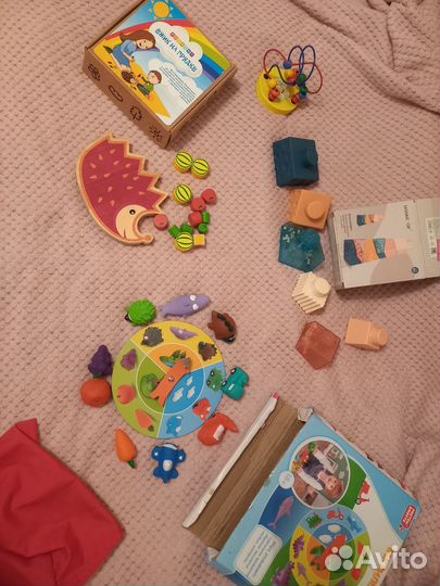 Детские развивающие игрушки пакетом