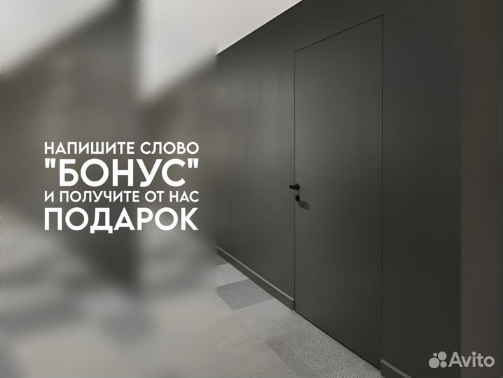 Межкомнатные двери скрытого монтажа на заказ