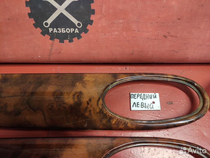 Накладки, вставки карт дверей Jaguar XJ X308