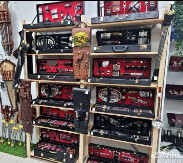 Подарочный набор для мужчины с шампурами в кейсе