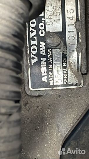 АКПП volvo aisin 55 51sn