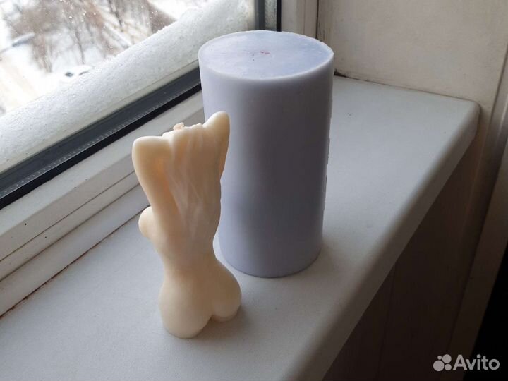 Форма силиконовая для свечей