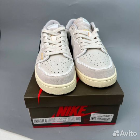 Кроссовки Union LA X Air Jordan 1 Low Sail Muslin