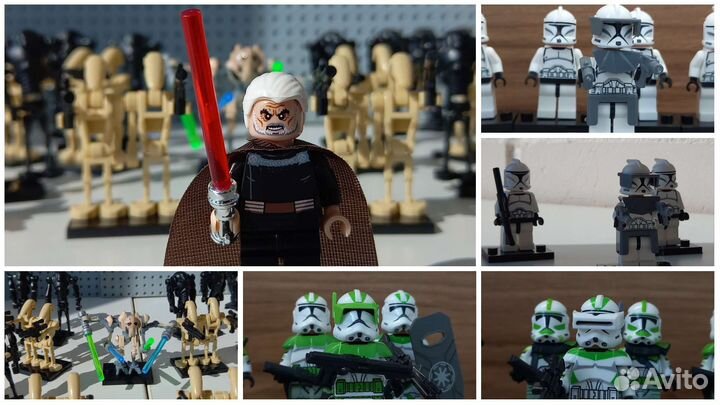 Лего Звёздные Войны Минифигурки Аналог