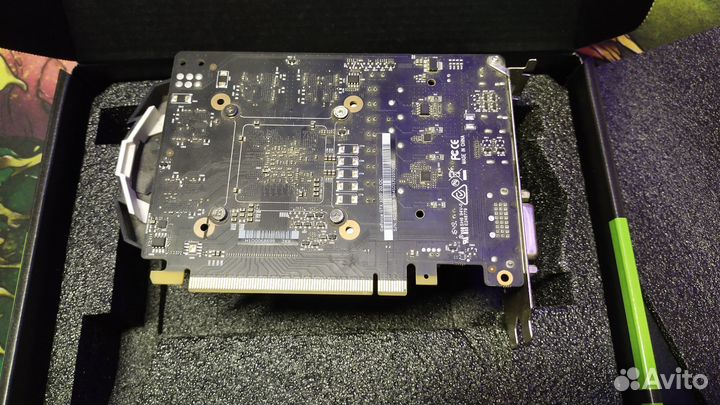 Видеокарта 1050 MSI