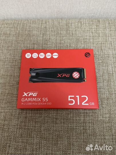 Ssd xpg gammix s5 512gb