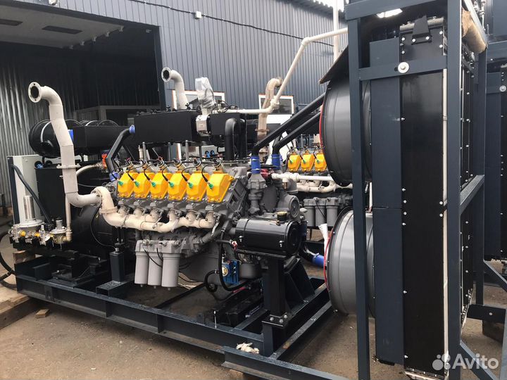 Газовый генератор 2000 кВт (гпу-2000) 2 мвт